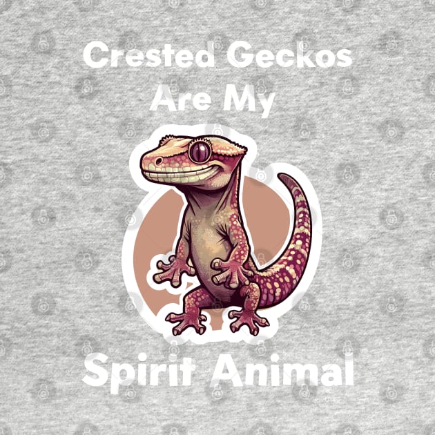 Crested Gecko Spirit Animal by dinokate